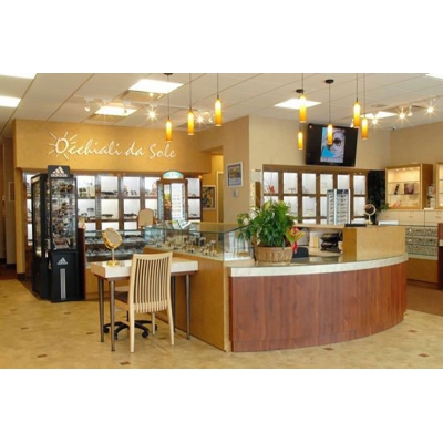 glass optical display cabi...