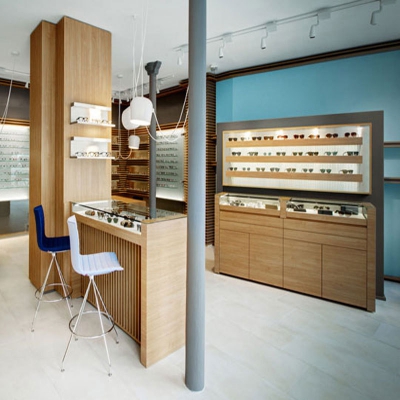 glass optical display cabi...