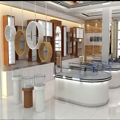 glass optical display cabi...