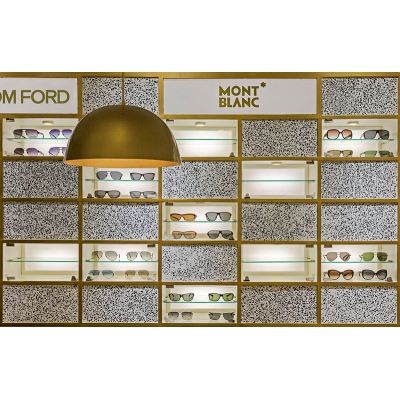 glass optical display cabi...