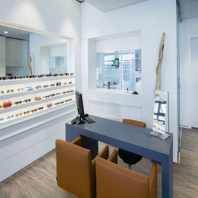 glass optical display cabi...