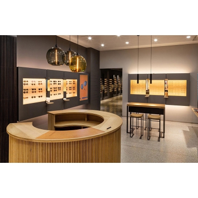 glass optical display cabi...