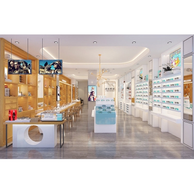 glass optical display cabi...