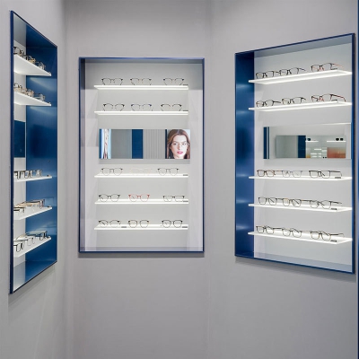 glass optical display cabi...