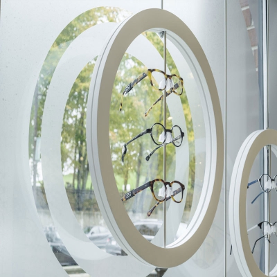 glass optical display cabi...