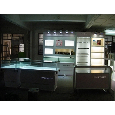 glass optical display cabi...