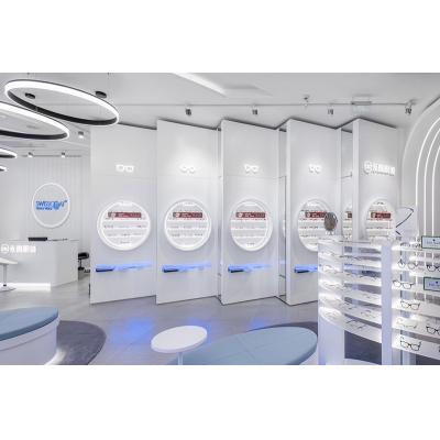 glass optical display cabi...