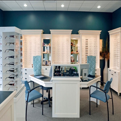 glass optical display cabi...