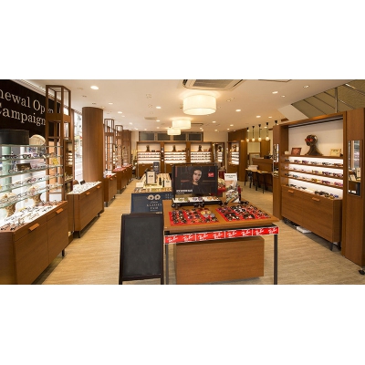 glass optical display cabi...