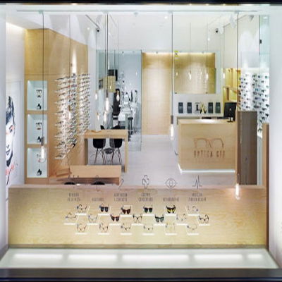 glass optical display cabi...