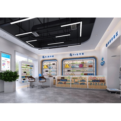 pharmacy shop display cabi...