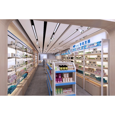 pharmacy shop display cabi...