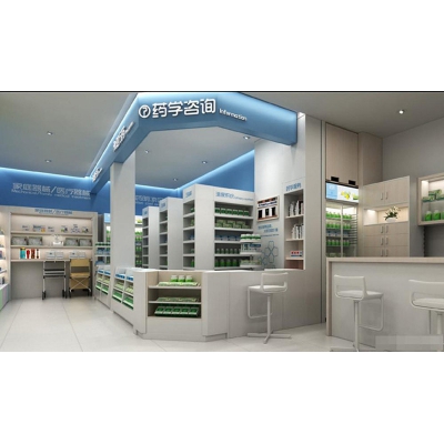 pharmacy shop display cabi...