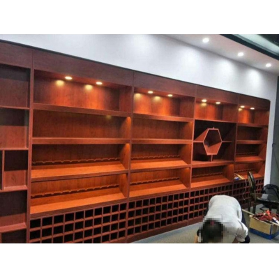 tobacco and wine display c...